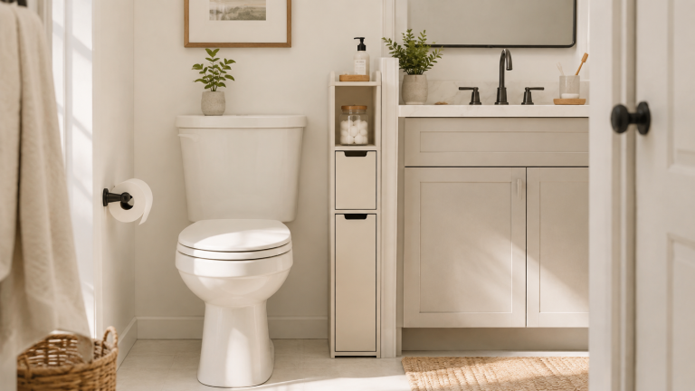 4 Narrow Bathroom Storage Cabinets Under 8 Inches Wide for Renters: A Fit-First Buying Guide